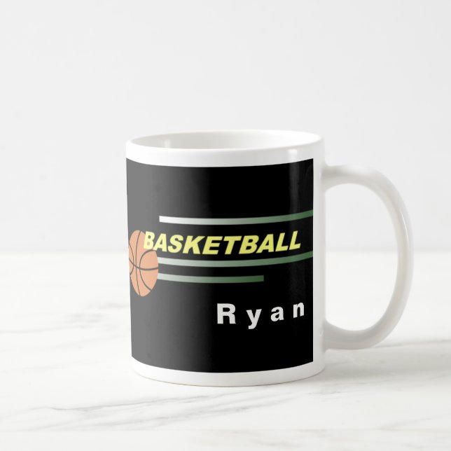Tasses noires de basket-ball (Droite)