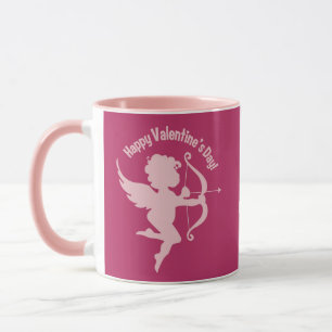 Tasses nommées faites sur commande de cupidon de