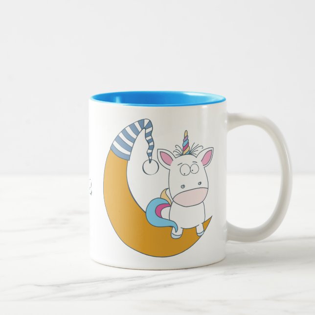 Tasses nommées faites sur commande de licorne (Droit)