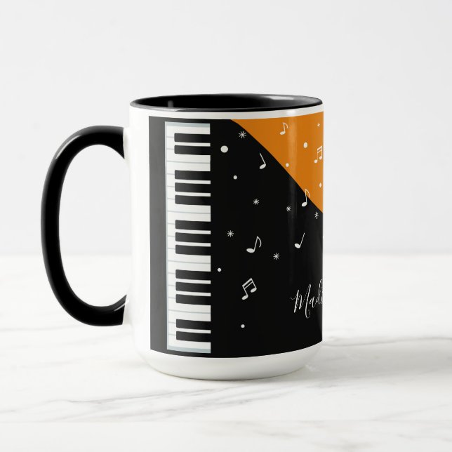 Tasses nommées faites sur commande de musique de (Gauche)
