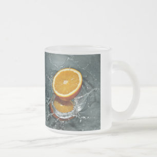 Tasses Orange Splash - choisir style & couleur