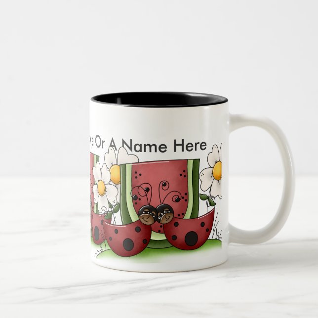 Tasses personnalisées d'anniversaire (Droit)
