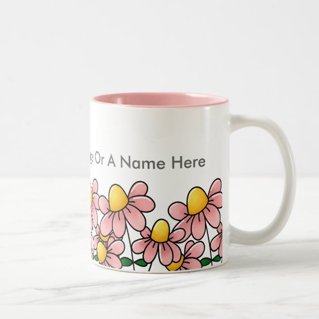 Tasses personnalisées d'anniversaire (Droit)