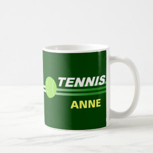 Tasses personnalisées de tennis