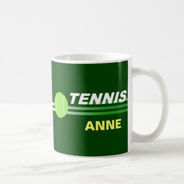 Tasses personnalisées de tennis (Droite)