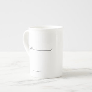 Tasses positives d'affirmation - je suis