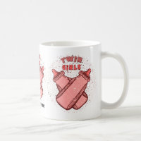 Tasses pour bébés jumelles filles bouteilles