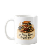 Tasses sur les livres