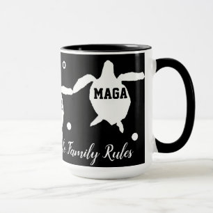 Tasses Tortues de la Famille MAGA