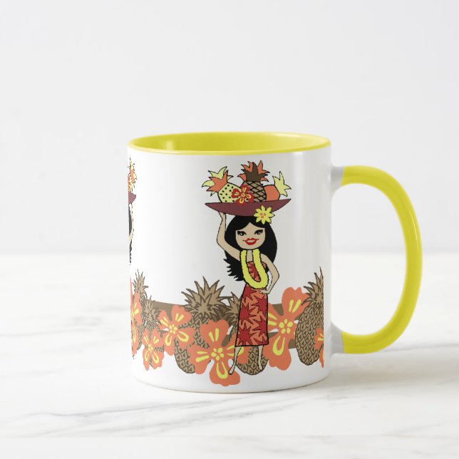 Tasses tropicales de Luau à l'ananas (Droite)