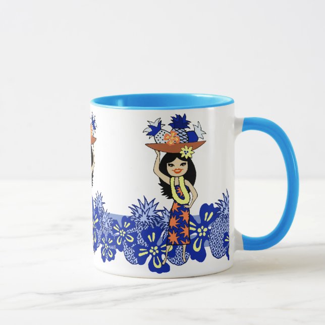 Tasses tropicales de Luau à l'ananas (Droite)