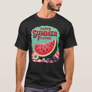 Taste Summer Flavor Watermelon T-Shirt 