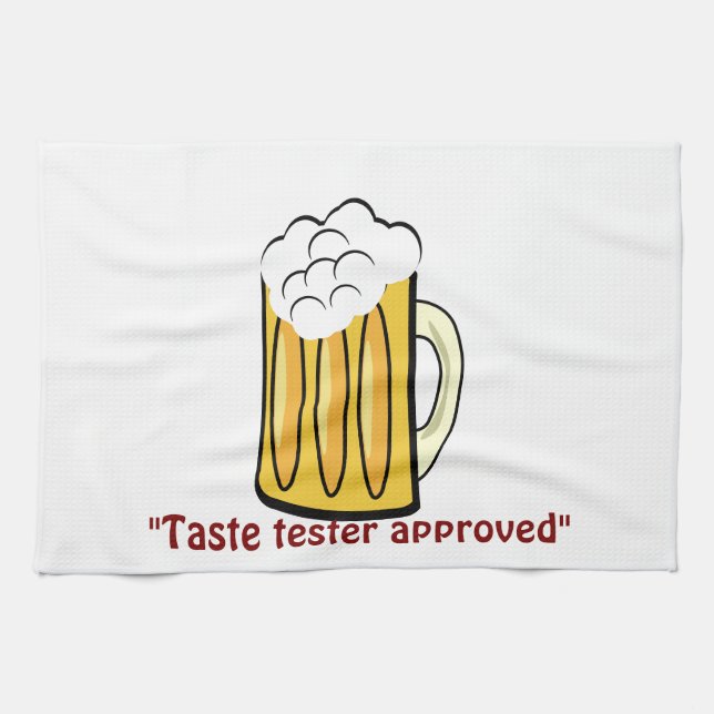Taste Tester Approuvé Serviette de cuisine (Horizontal)