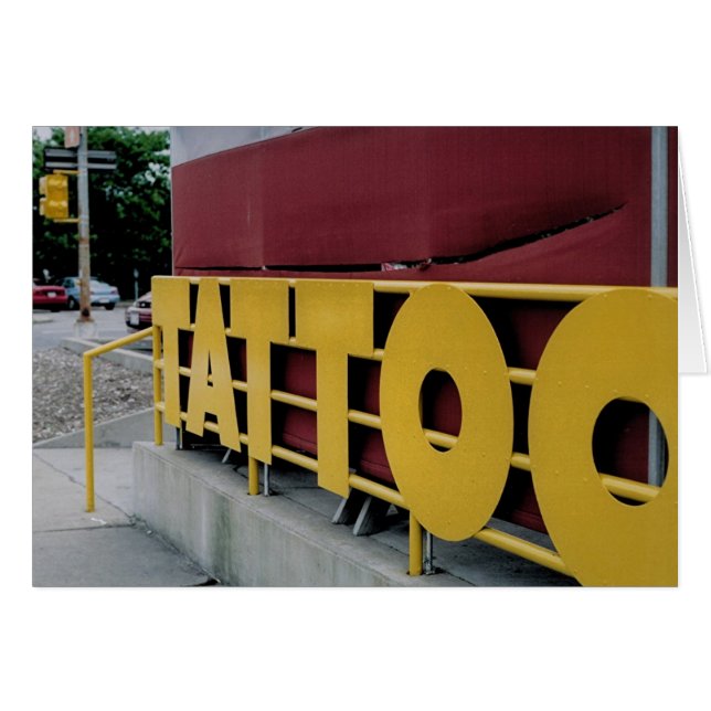 Tatouage (Devant horizontal)