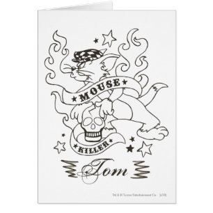 Tatouage 1 de tueur de souris de Tom