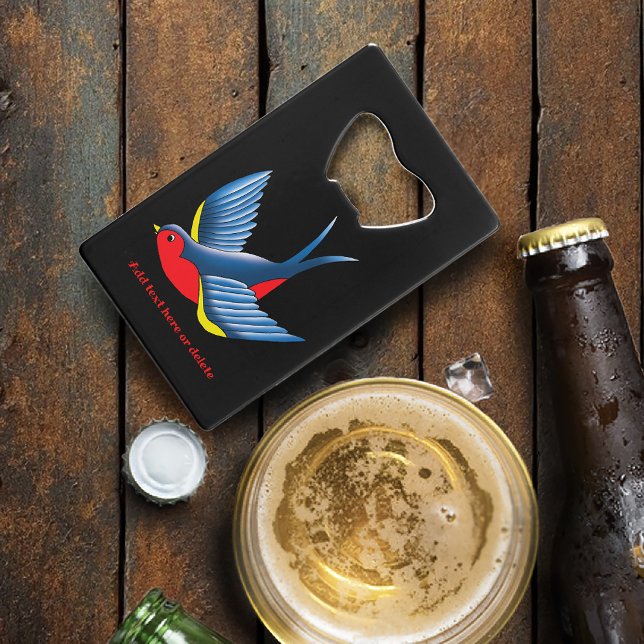 Tatouage bleu rouge avale (Créateur téléchargé)