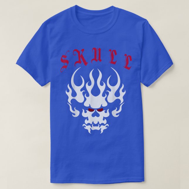 Tatouage crâne mort Skeleton T-shirt (Design devant)