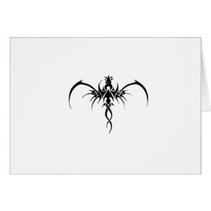 tatouage de dragon noir