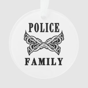 Tatouage de famille de police