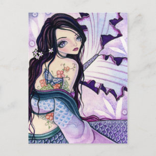 Tatouage papillon - Carte postale