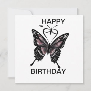 tatouage papillon traditionnel, joyeux anniversair