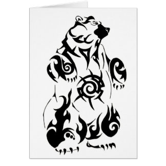Tatouage tribal d'ours