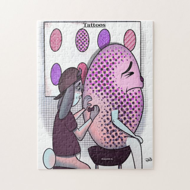 tatouages d'oeufs Jigsaw Puzzle (Vertical)