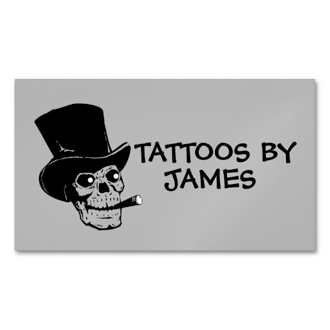 TATTOO ARTISTE CARTE DE VISITE MAGNET (devant)