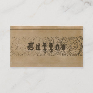 TATTOO - Carte de visite