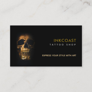 Tattoo Shop Slogans Carte de visite