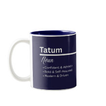 Tatum Mug de Café Personnalisé
