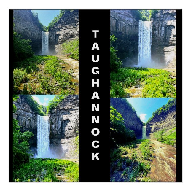 TAUGHANNOCK TOMBE DANS LE NEW YORKGlossy Poster (Devant)