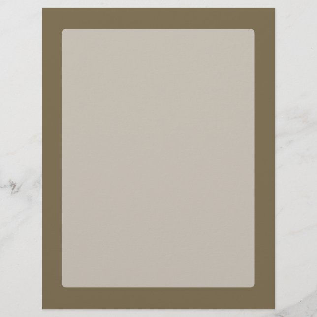 Taupe Coffee Color Decor Customizable (Devant)