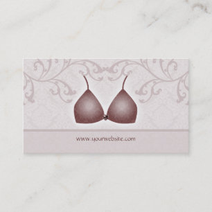 Taupe de soutien-gorge de damassé de carte de