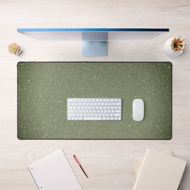 Taupe Gris Grande Souris - Tapis De Bureau Personn (Bureau 1)