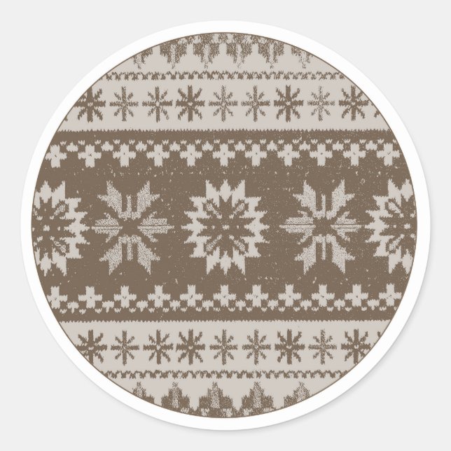 Taupe Sweater Stickers (Devant)
