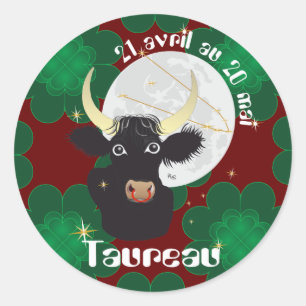 Taureau 21 avril au 20 mai Autocollants
