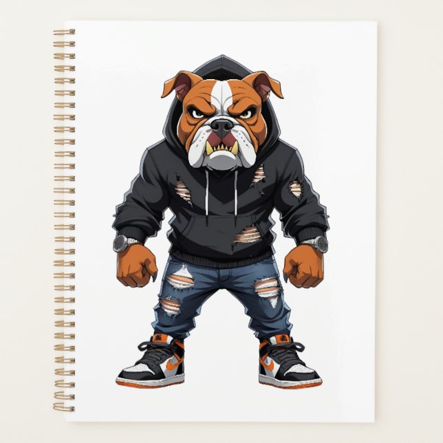 Taureau Alpha Urbain Bouledogue � Mascotte de Styl (Devant)