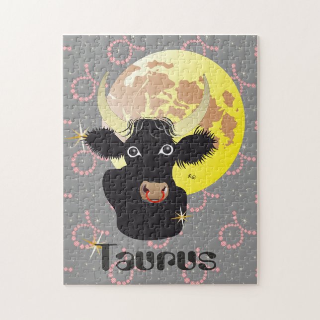 Taurus April 21 to May 20 Puzzle (Vertical)