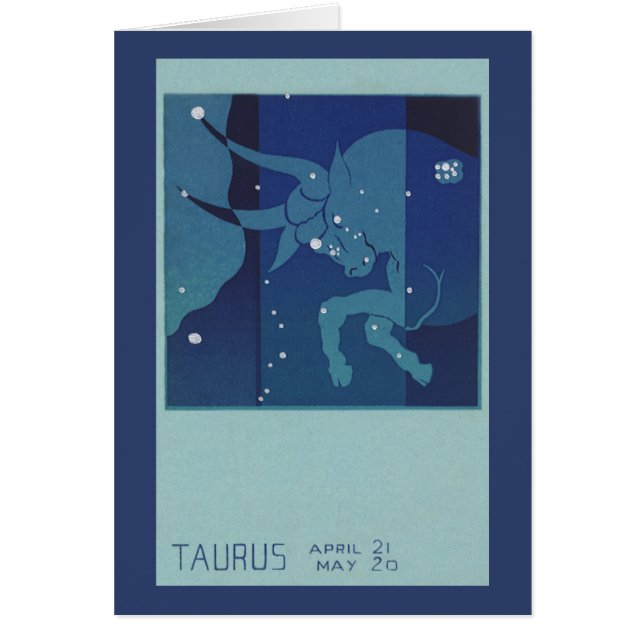 Taurus Bull Constellation Astrologie Zodiaque Vint (Devant)