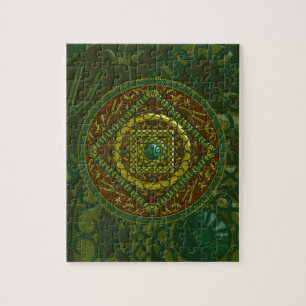 Taurus Mandala Puzzle