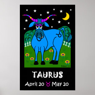 TAURUS - POSTER ZODIAC
