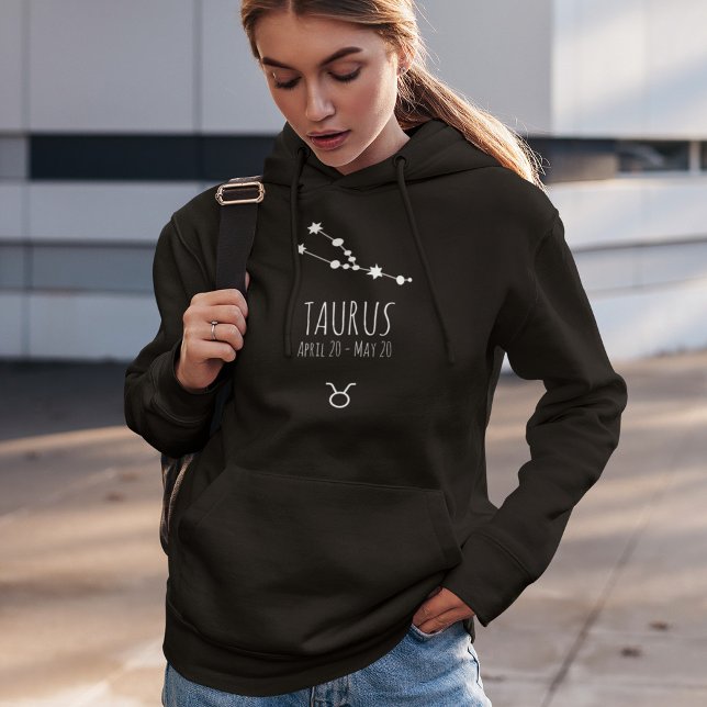 Taurus | Sweat - shirt à capuche de constellation  (Créateur téléchargé)