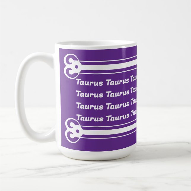 Taurus Vibes Café Mug (Gauche)