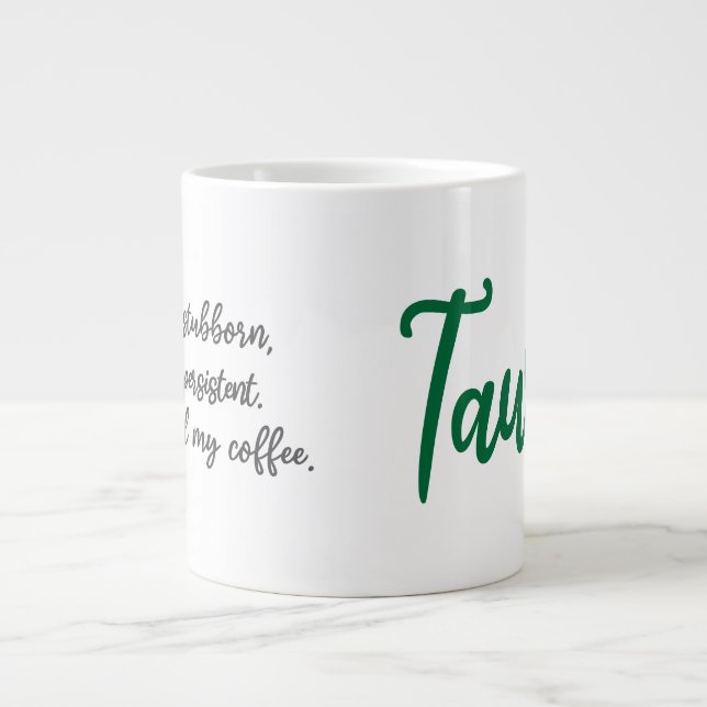 Taurus Zodiac café Mug drôle (Devant)