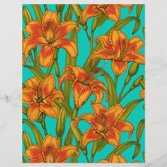 Tawny fleurs quotidiennes (Devant)