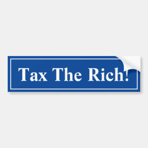 Taxe Le Sticker Bumper Riche