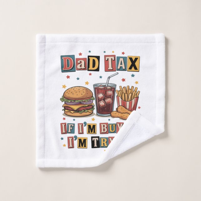 Taxe Papa Si J'achète J'essaie (Gant de toilette)