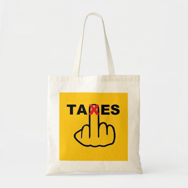 Taxes sur le sac trop élevées (Devant)