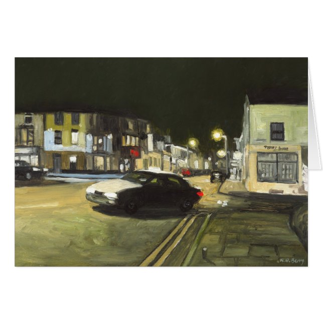 Taxi, Cardiff, Pays de Galles, Royaume-Uni (Devant Horizontal)